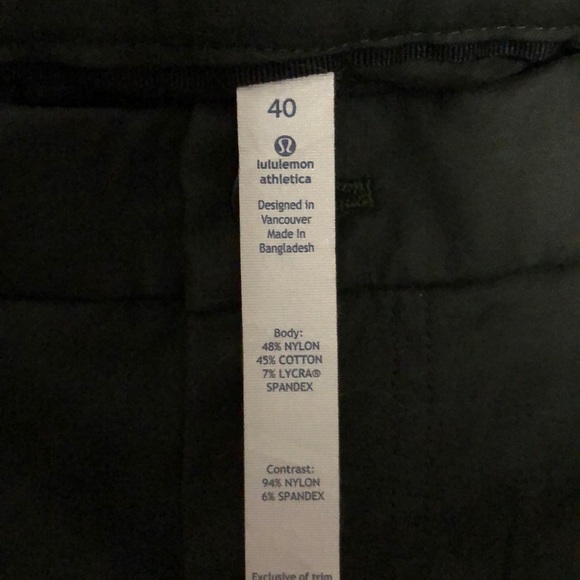 Lulemon Army green commission pants men’s XL - Picture 3 of 5